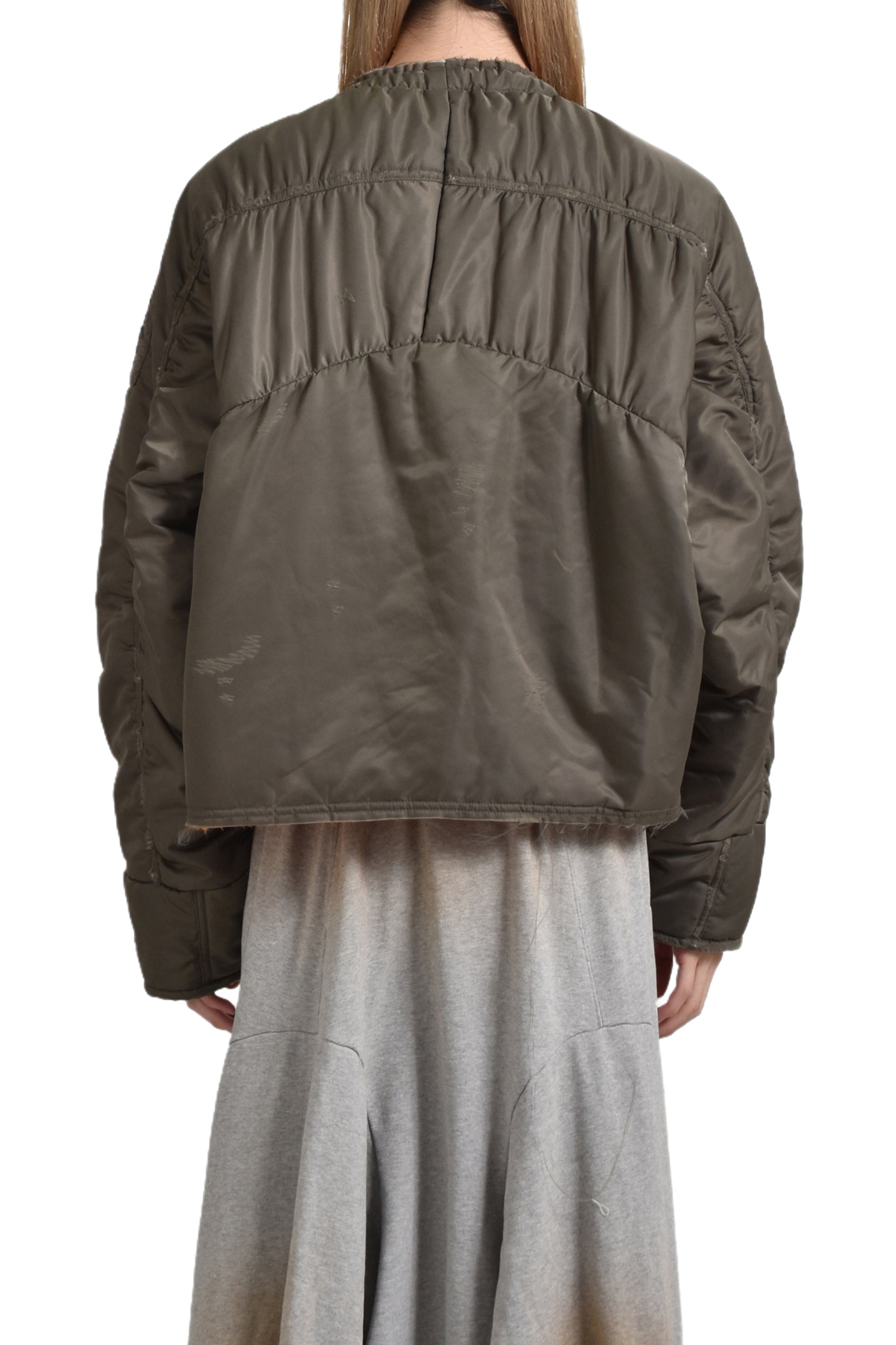 RECONSTRUCTED BOMBER JACKET / KHA