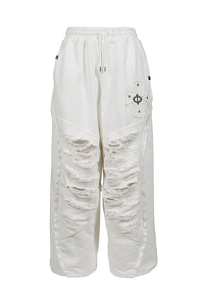 SWEAT PANTS / WHT