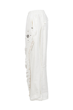 SWEAT PANTS / WHT