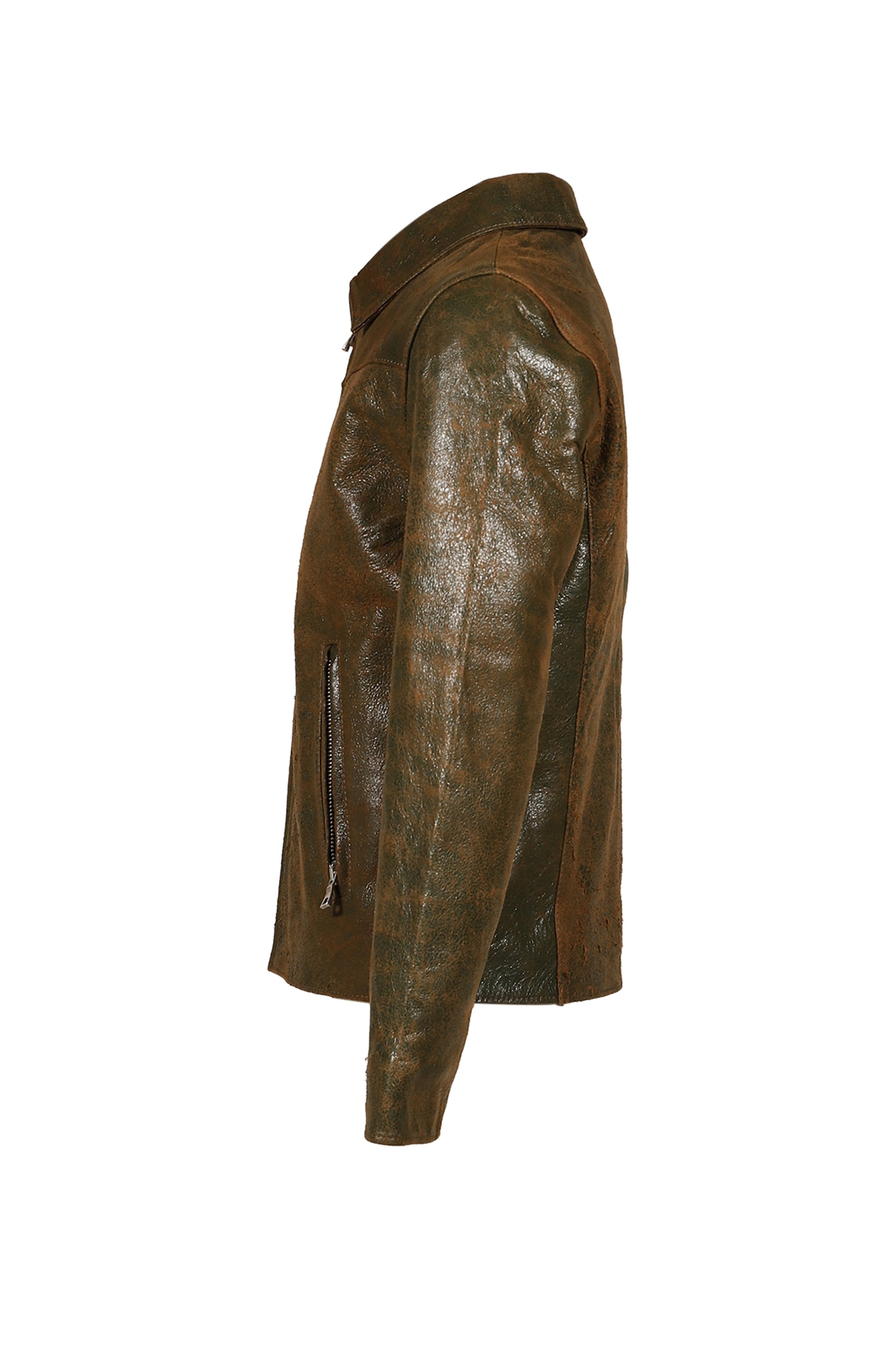 LEATHER USED GREEN / BRW