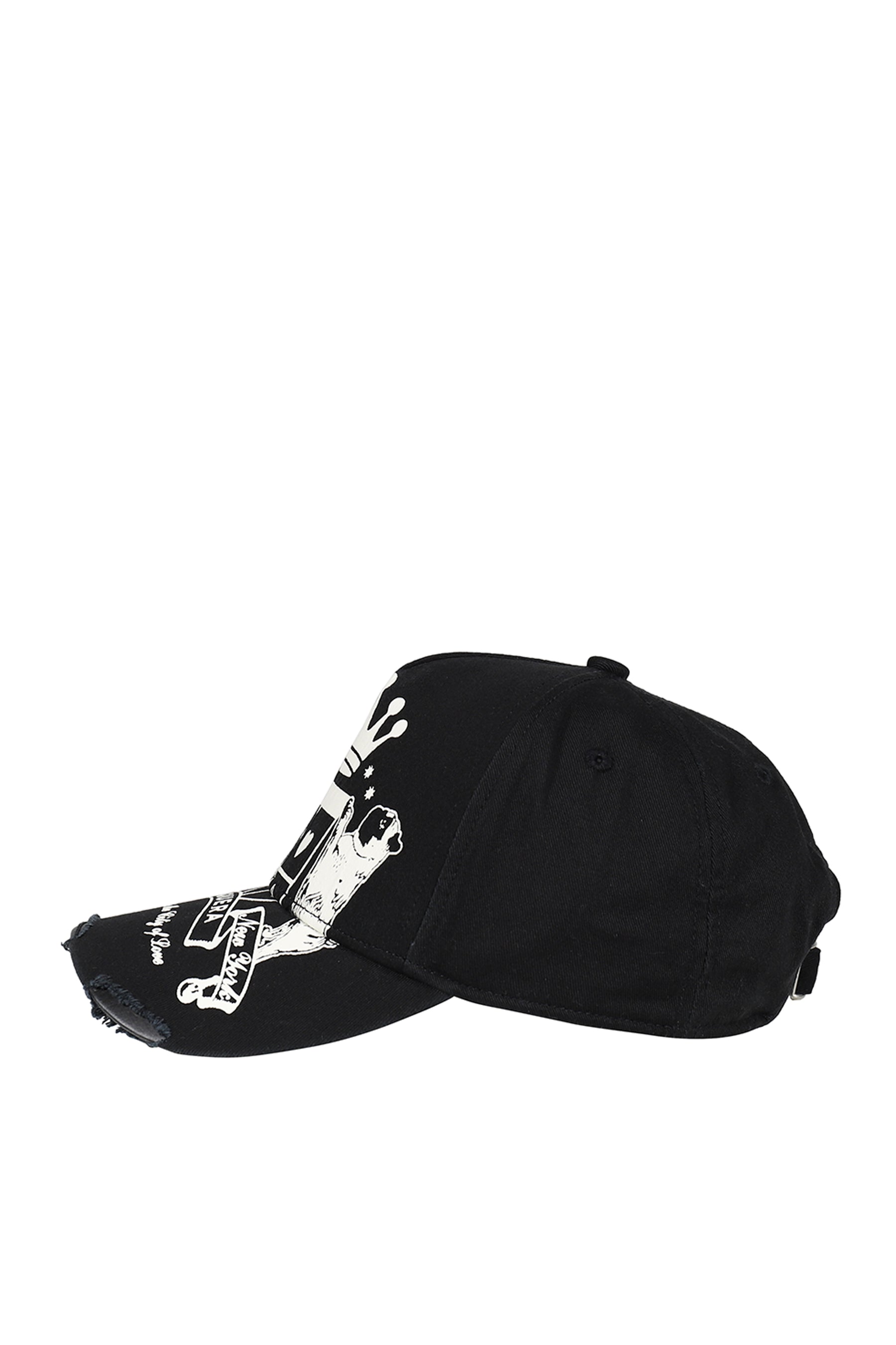 CROWN BASEBALL HAT WOVEN / BLK