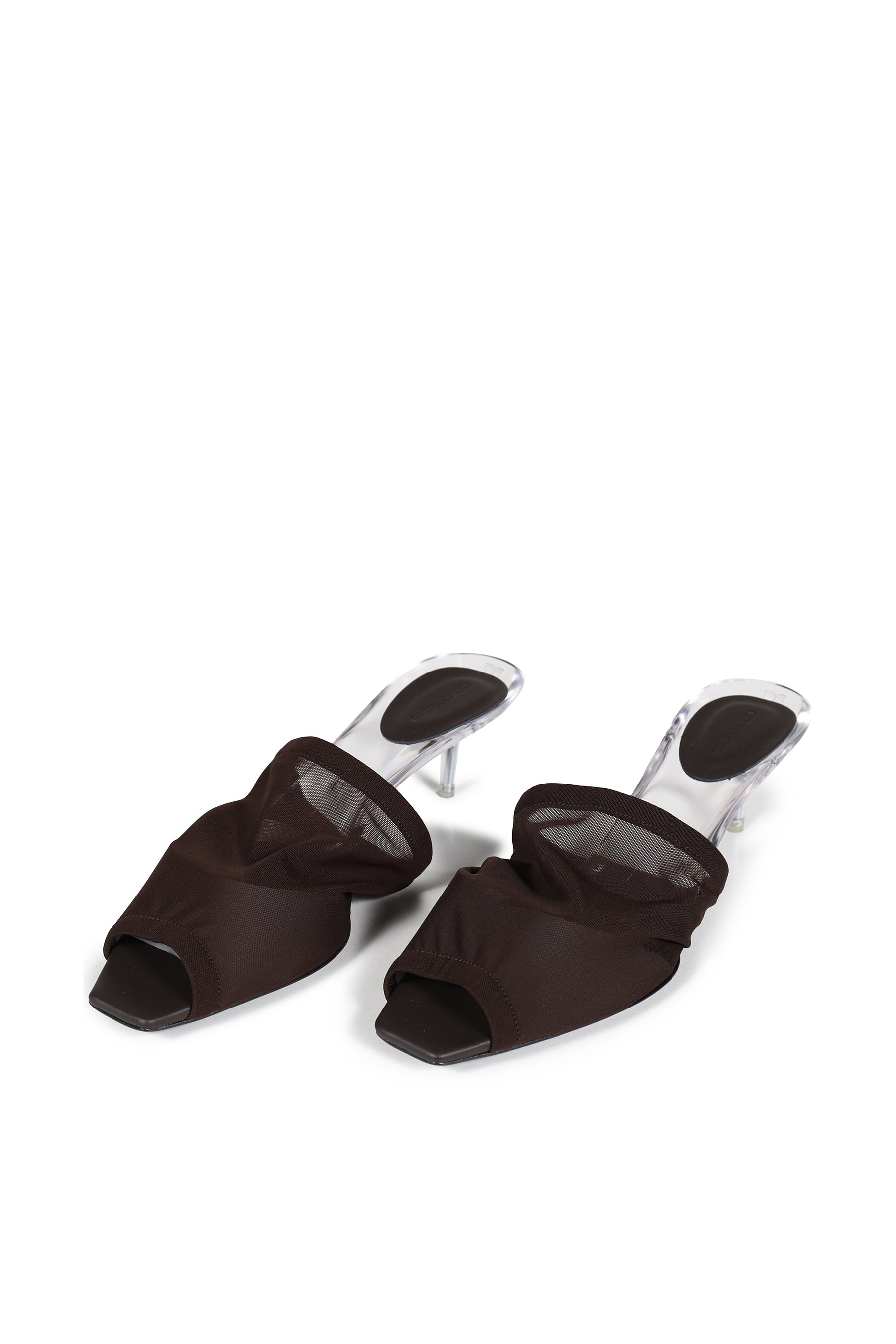MESH MULES / CHOCOLATE