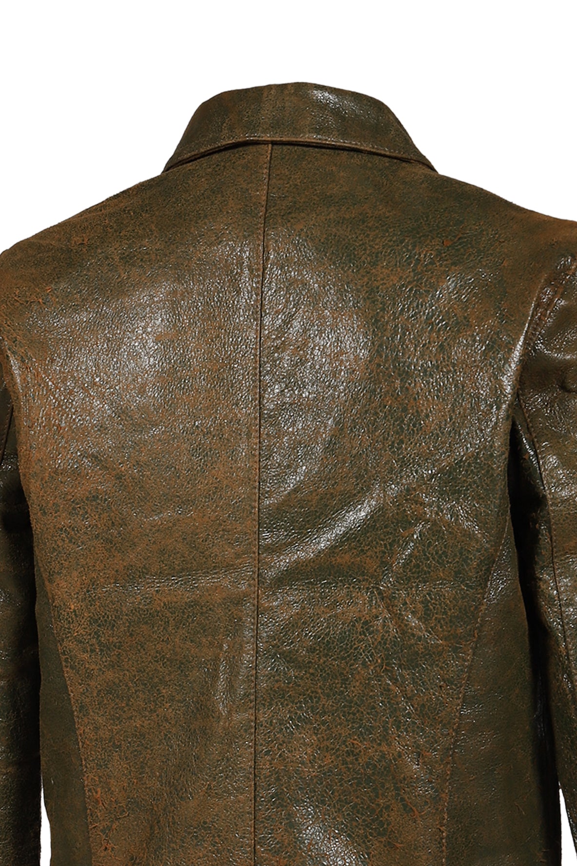 LEATHER USED GREEN / BRW