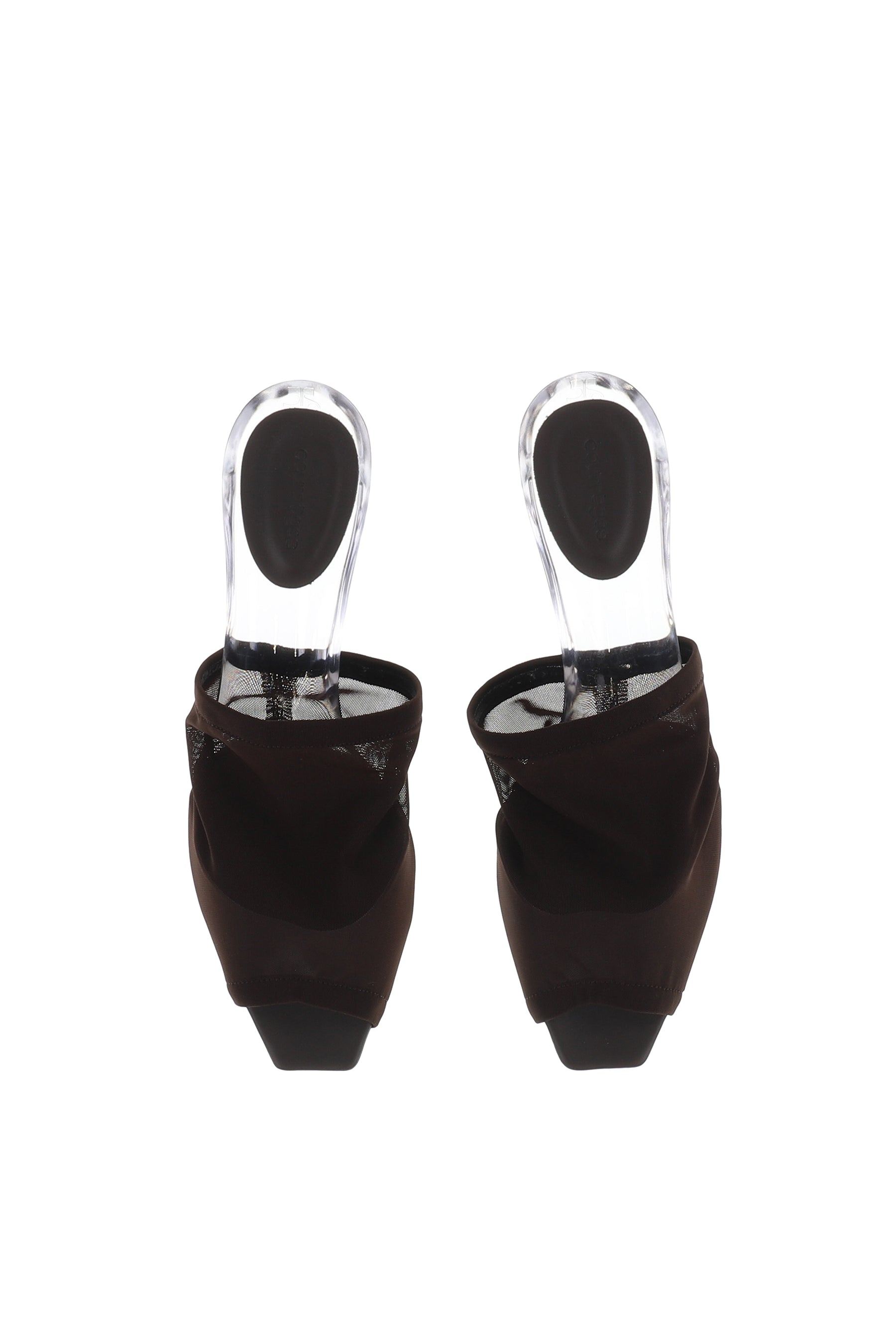 MESH MULES / CHOCOLATE