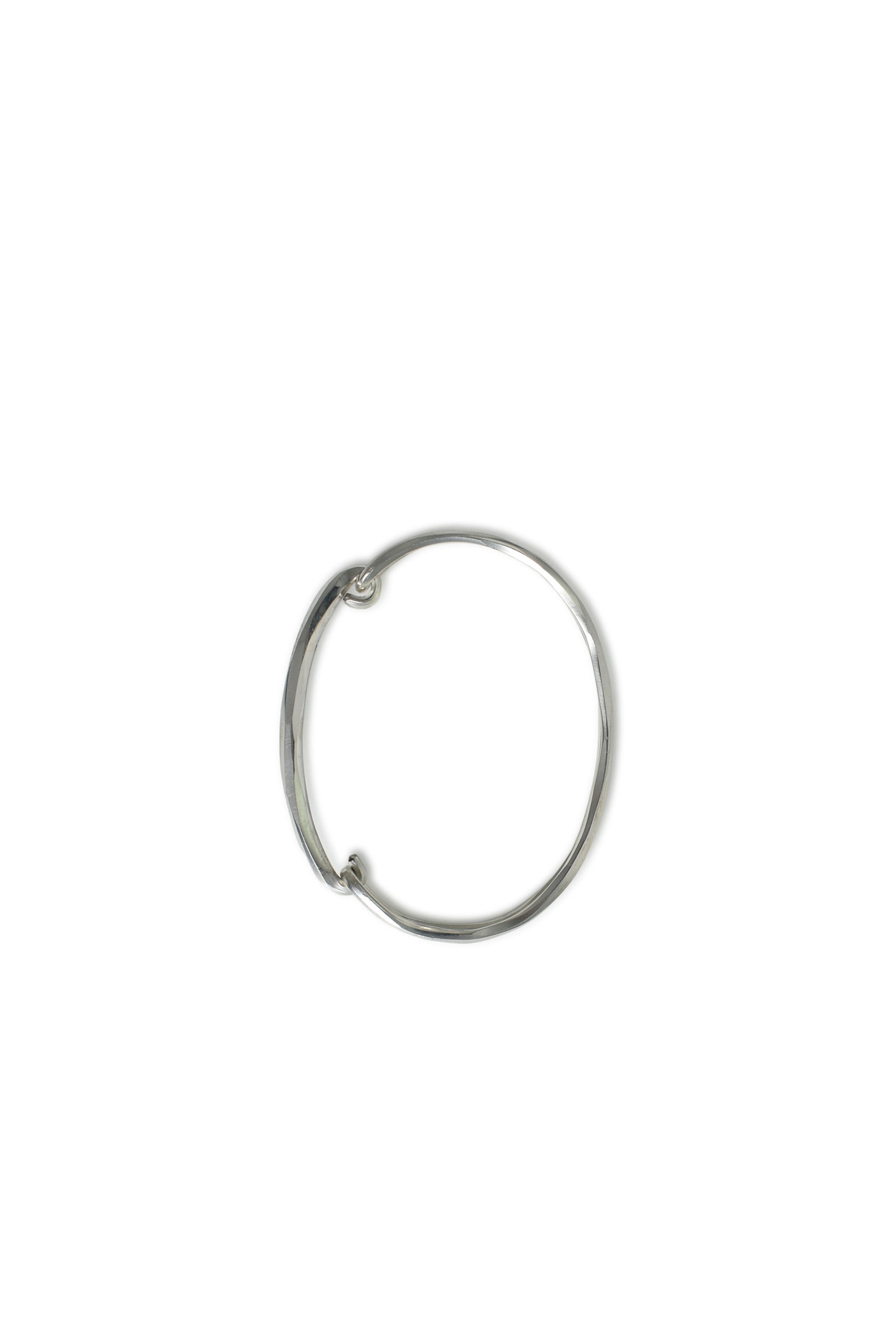 BRACELET HAMMERED LINK / SIL