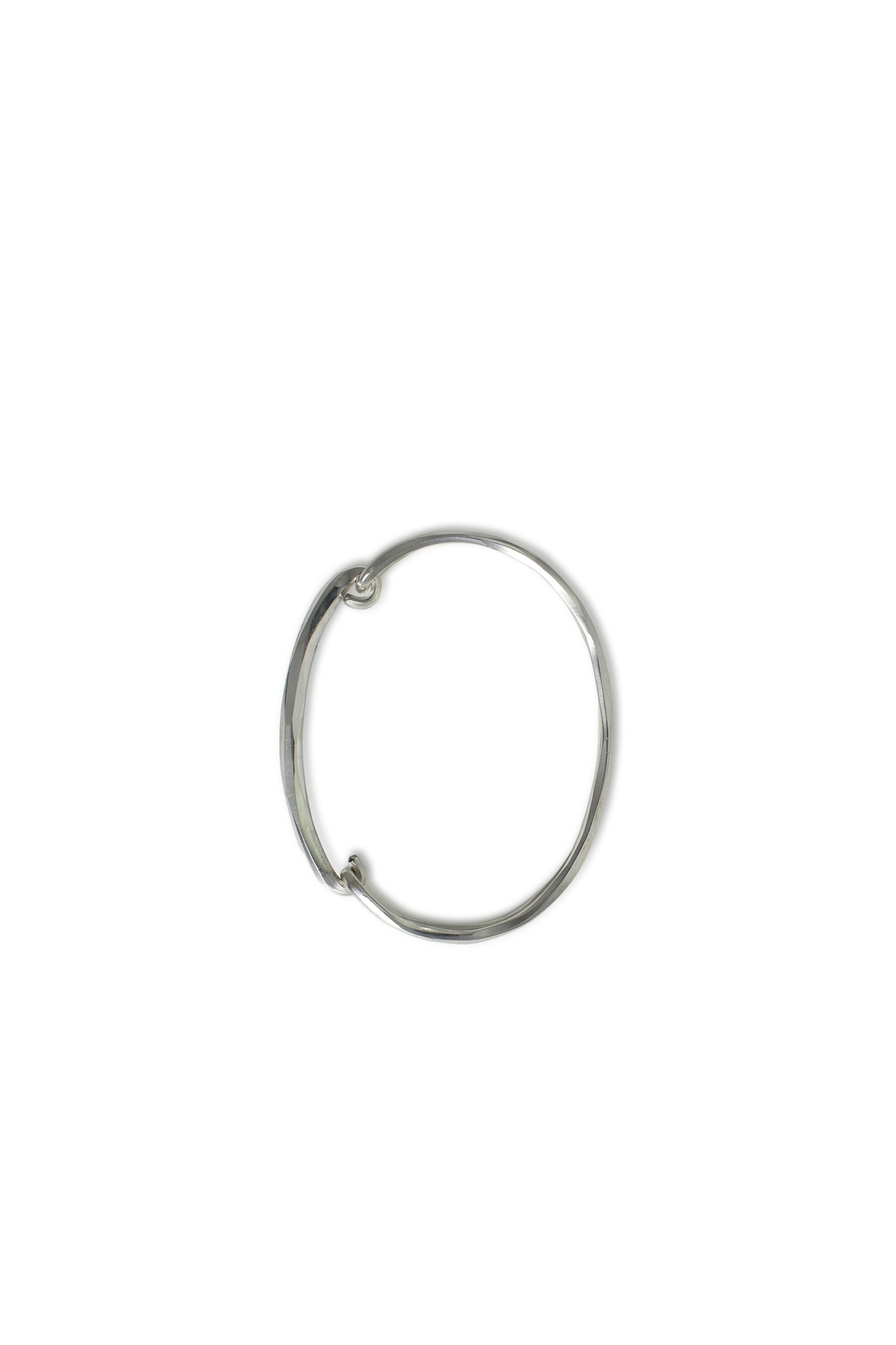 BRACELET HAMMERED LINK / SIL
