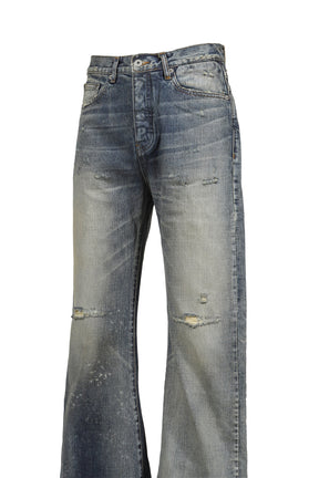 JAPANESE USED DENIM LOOSE FLARED FIT / IND 
