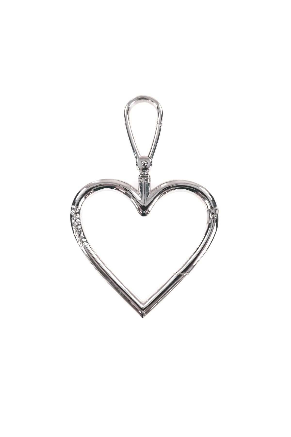 HEART KEY RING / SIL