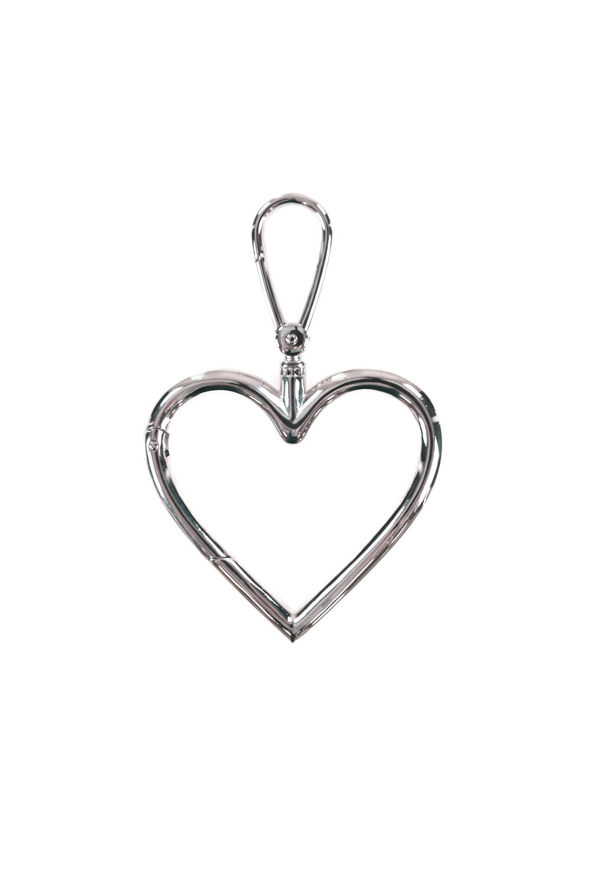 HEART KEY RING / SIL