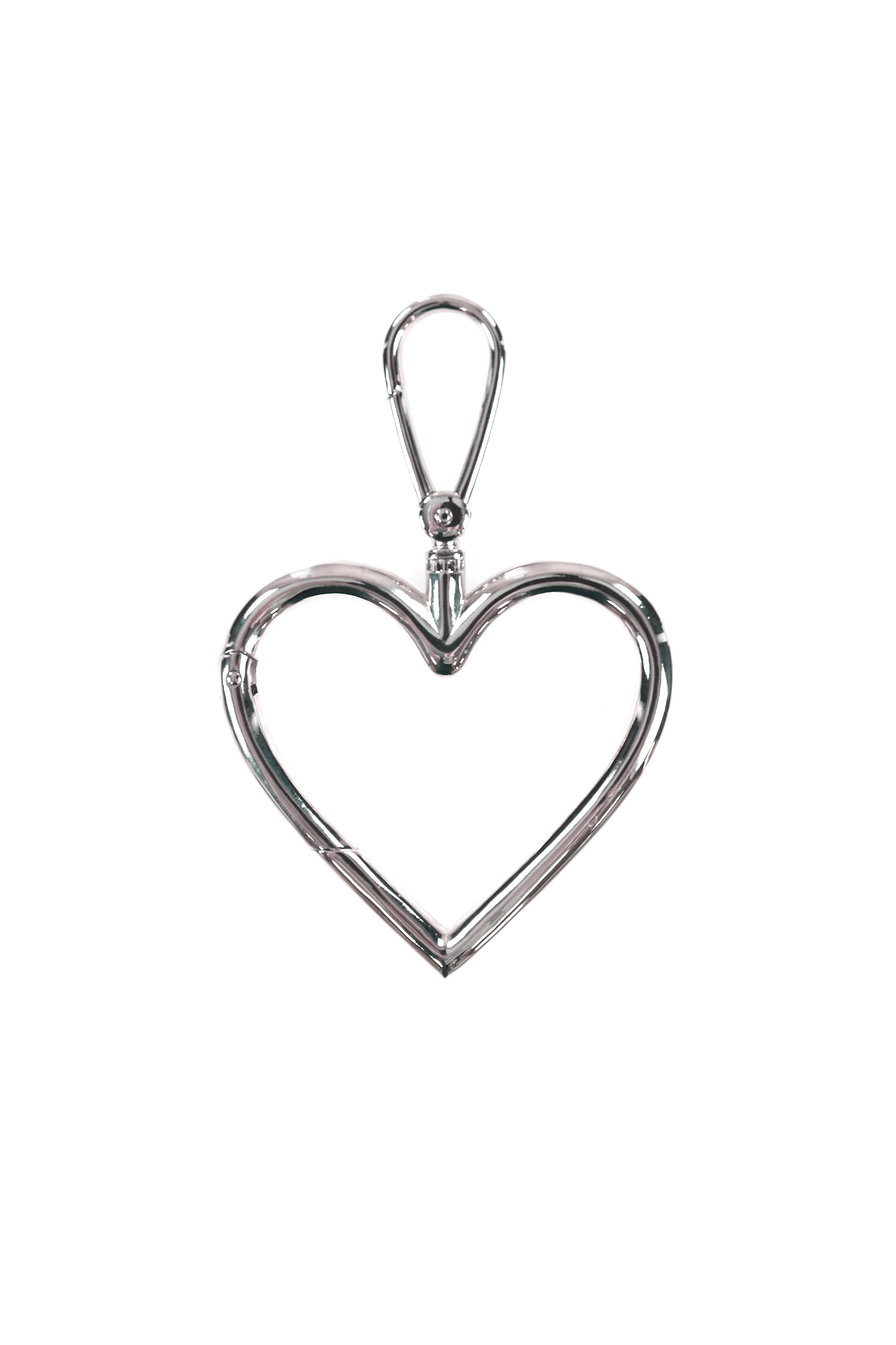 HEART KEY RING / SIL