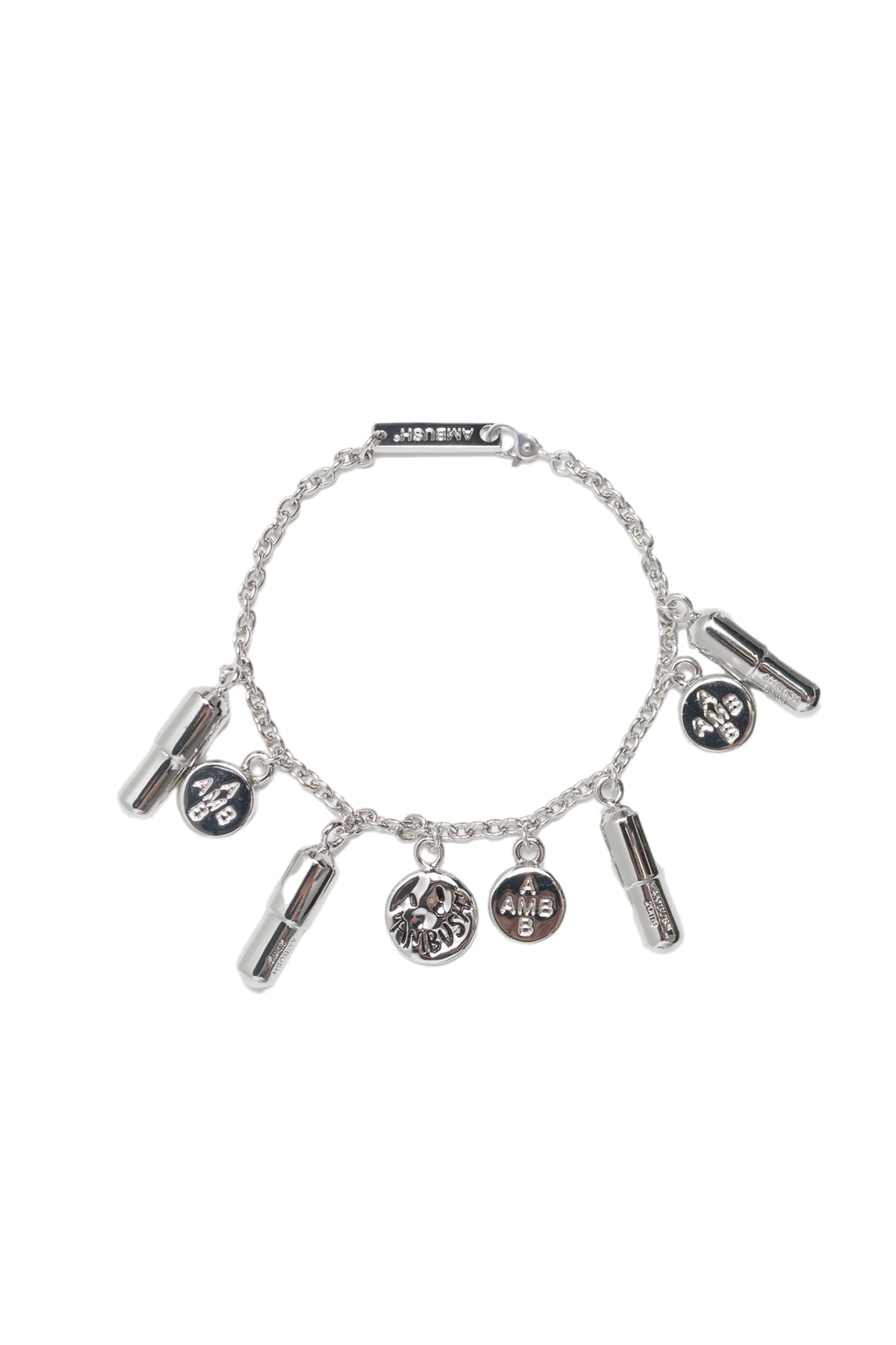 AMBUSH SS23 MULTI PILL CHARM BRACELET / SIL -NUBIAN