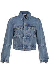 CUT-UP DENIM JACKET / L.BLU