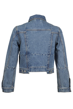 CUT-UP DENIM JACKET / L.BLU