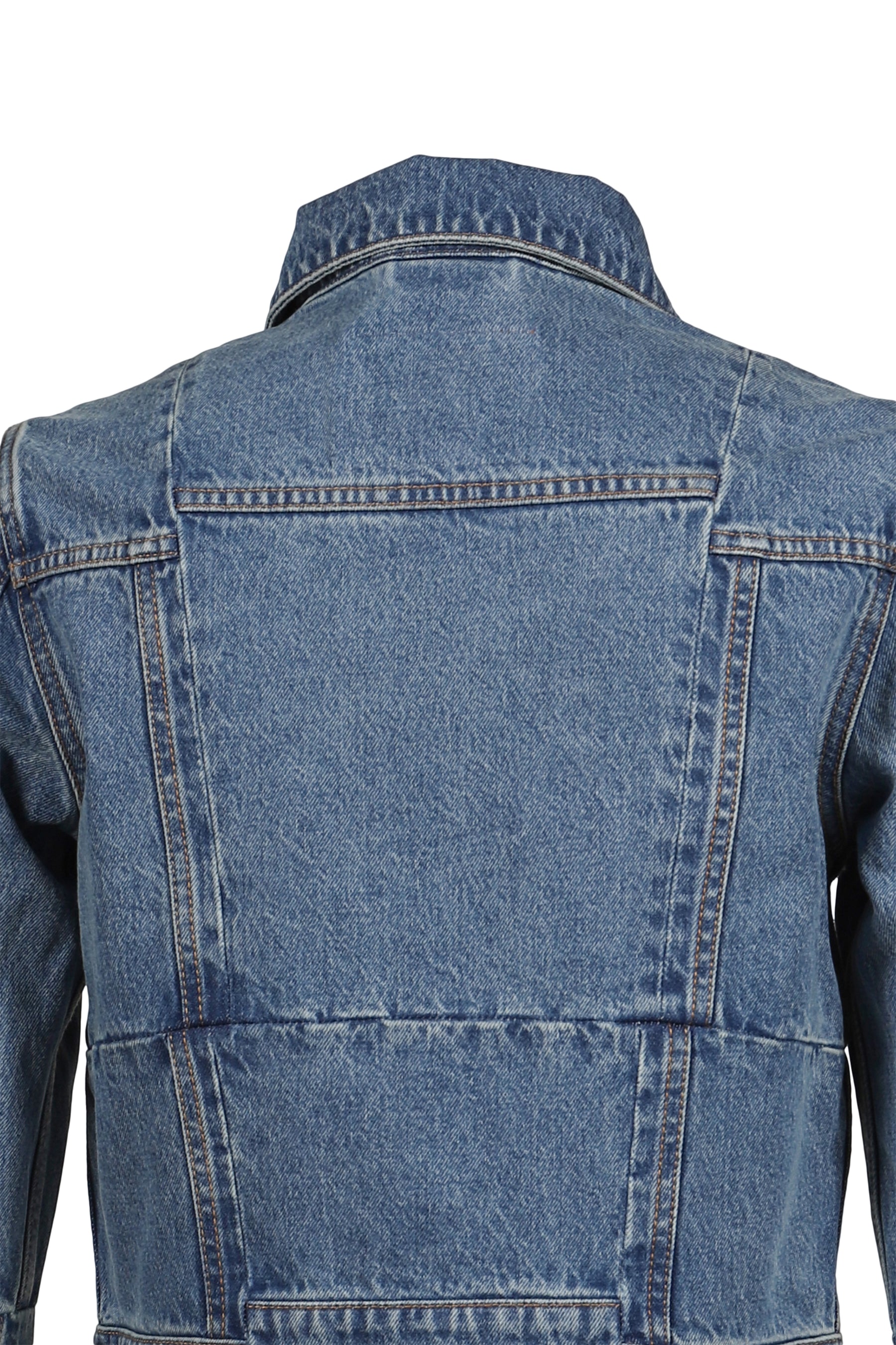 CUT-UP DENIM JACKET / L.BLU