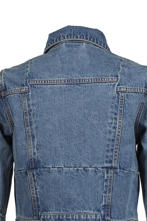 CUT-UP DENIM JACKET / L.BLU
