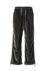 FRINGE STRING EASY PANT - TA/PE VELOUR / CHA