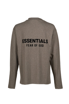 ESSENTIALS CLASSIC FIT LS TEE / HOMESTEAD HEATHER