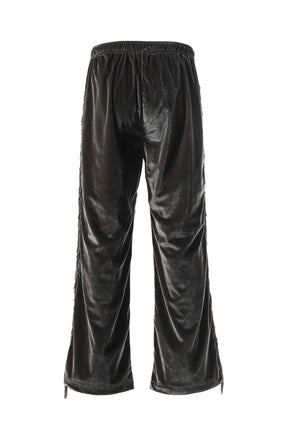 FRINGE STRING EASY PANT - TA/PE VELOUR / CHA