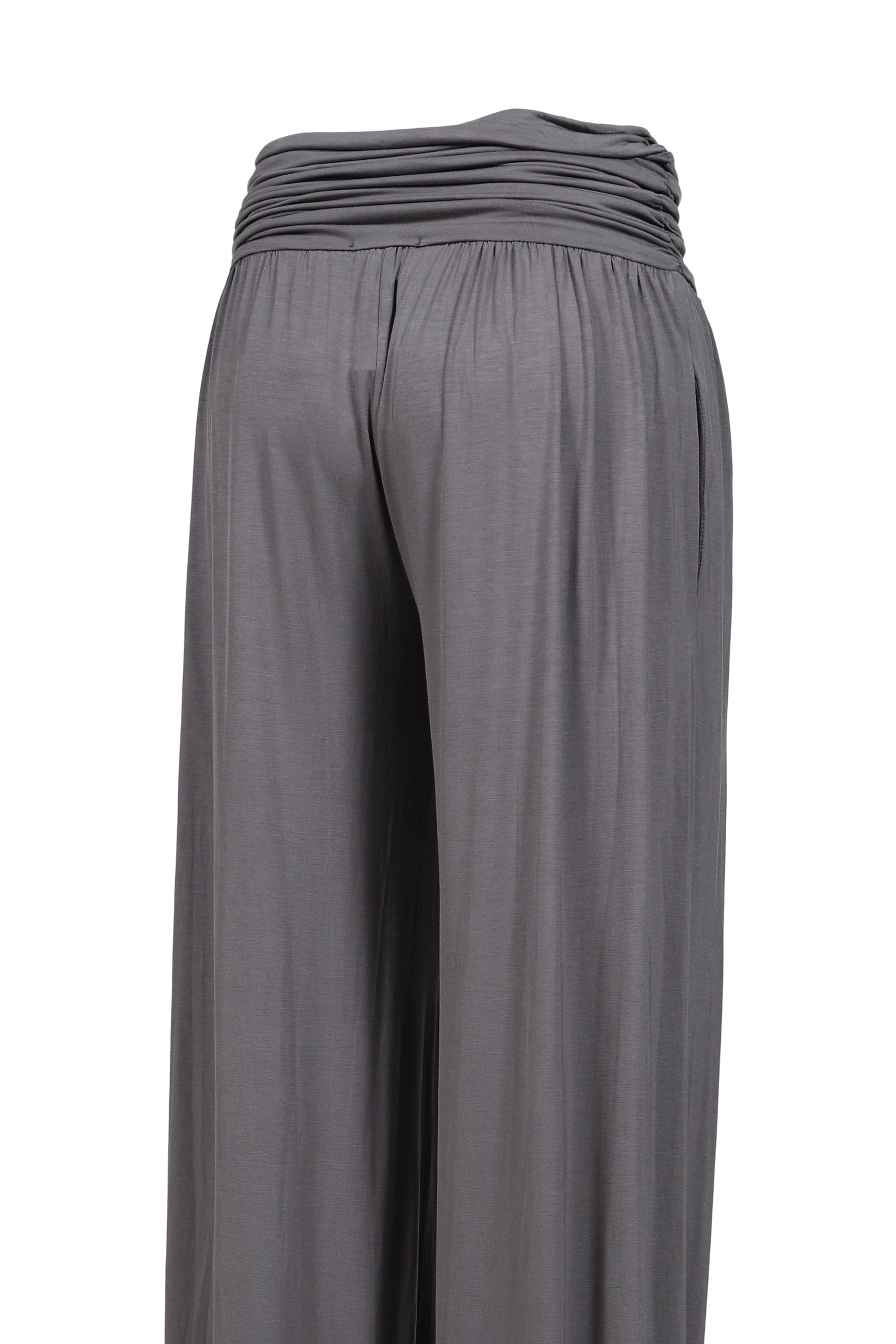 CHARLI LONG TROUSERS IN SMOKE / GRAY