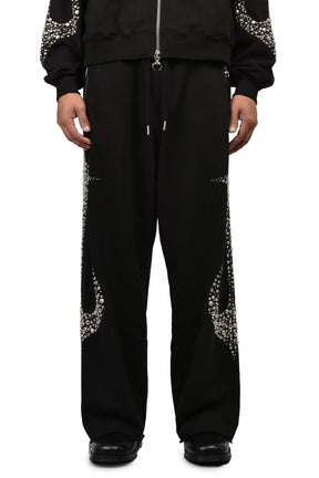 IRON STEEL FOCUS SWEATPANTS / BLK