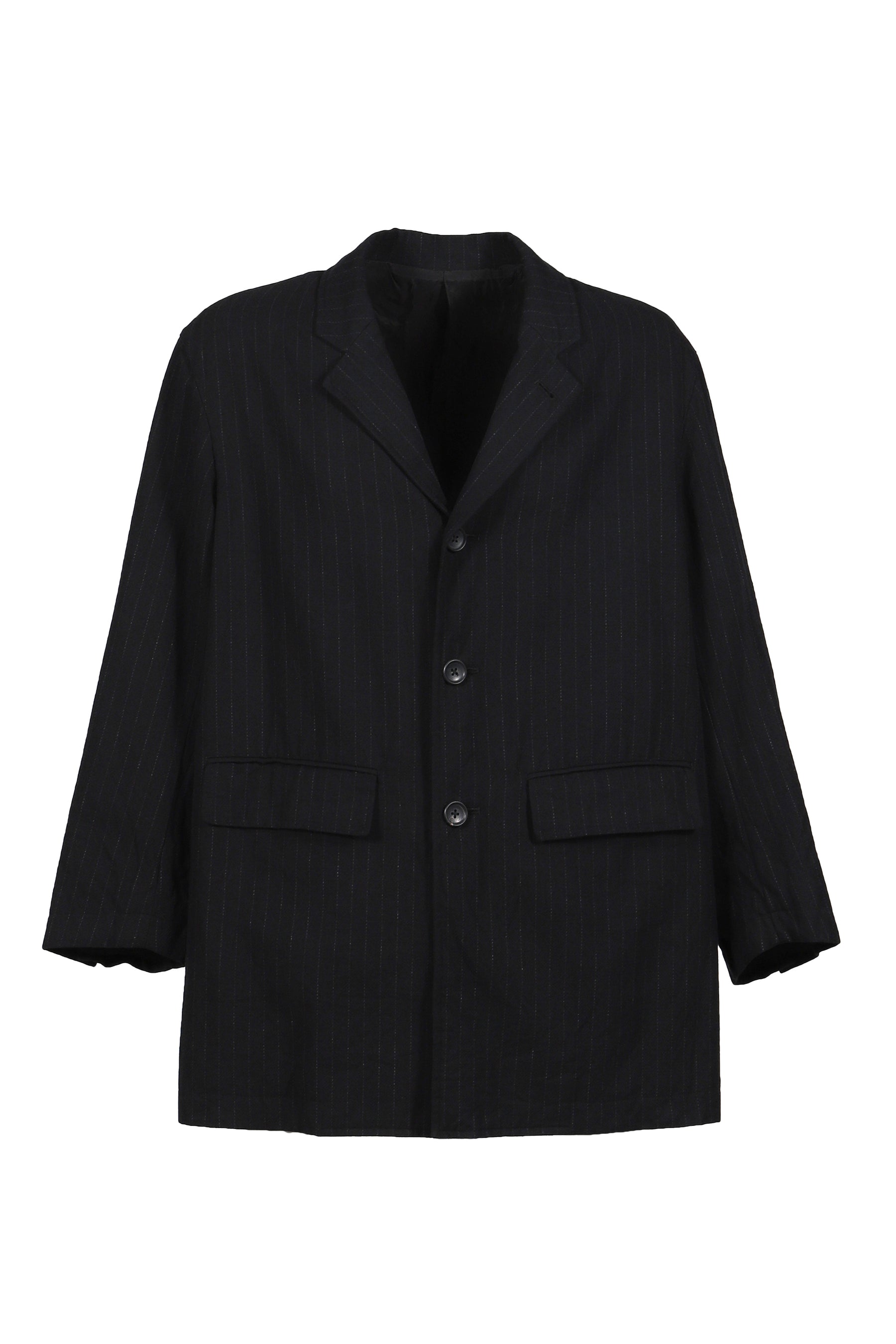 PIN STRIPE BEBOP JACKET / BLK