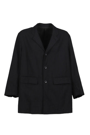 PIN STRIPE BEBOP JACKET / BLK