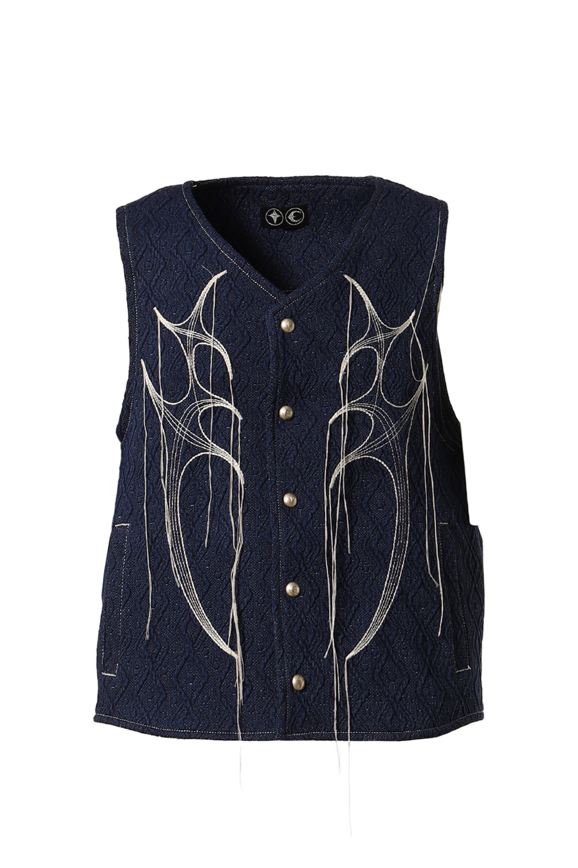 Thug Club サグクラブ SS24 TRIBAL TREE VEST / BLU - NUBIAN