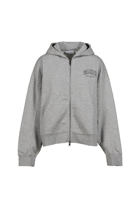 ESSENTIAL ISOLI ZIP HOODIE / PALOMA