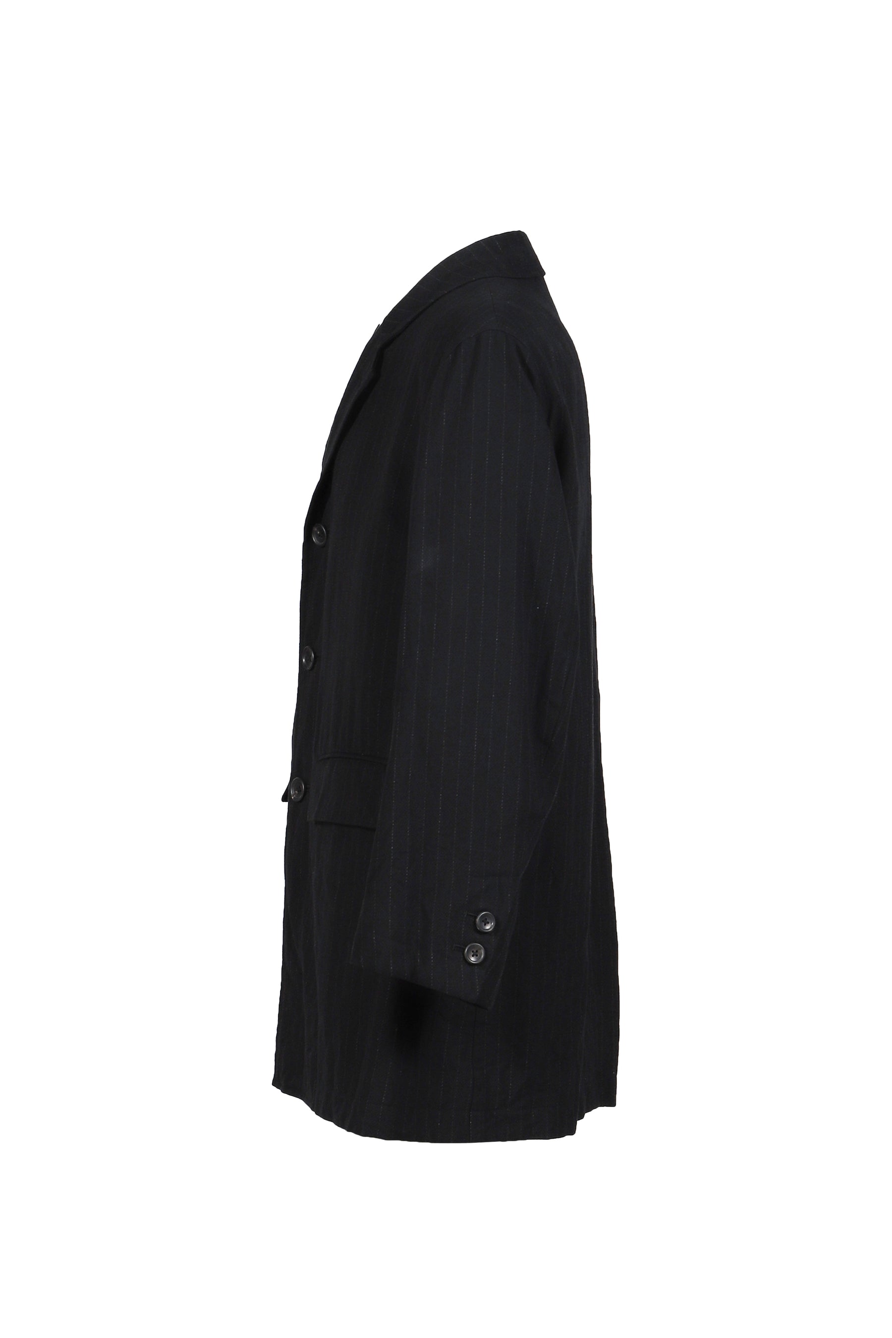 PIN STRIPE BEBOP JACKET / BLK