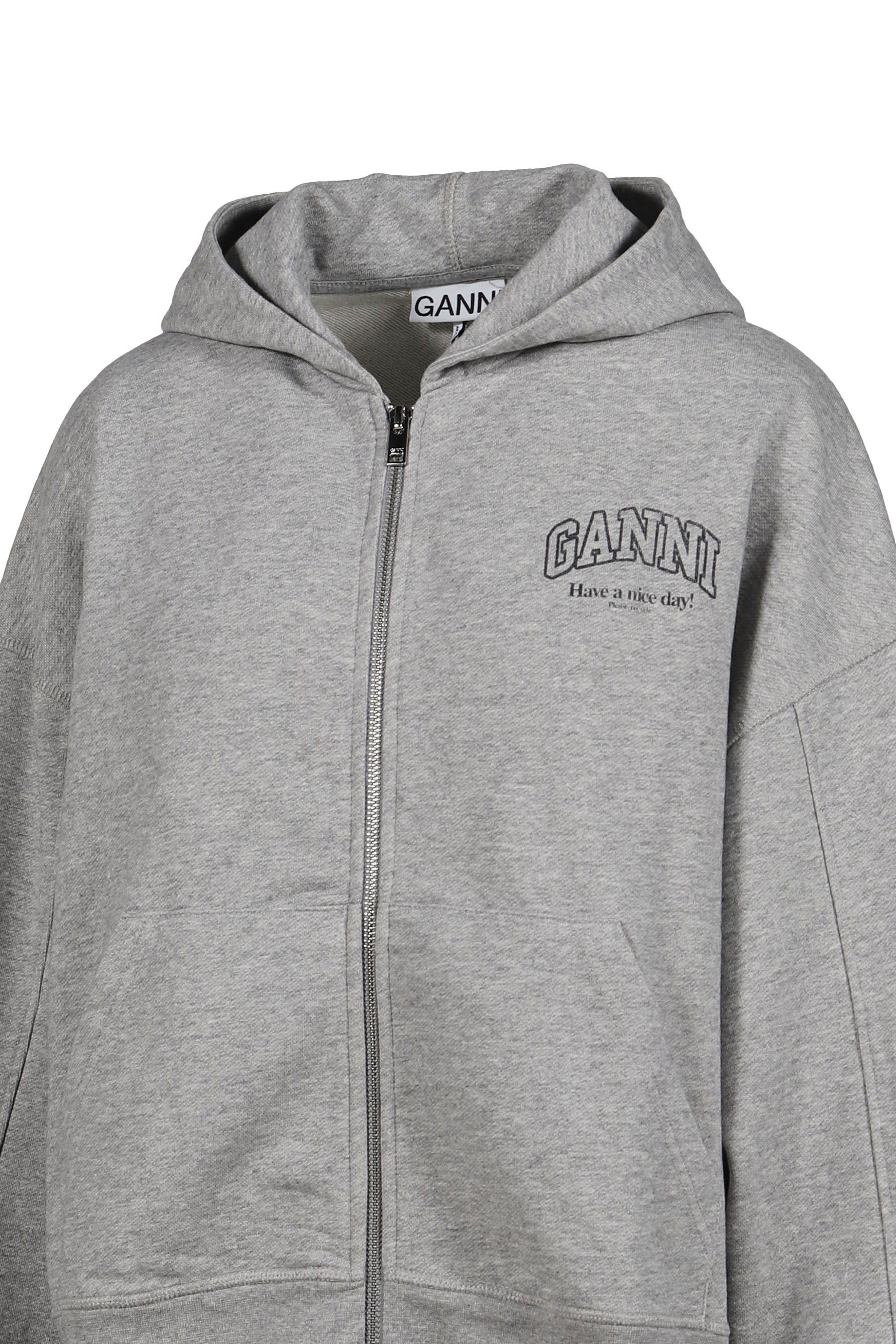 ESSENTIAL ISOLI ZIP HOODIE / PALOMA