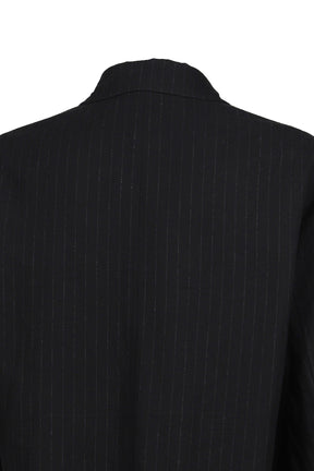 PIN STRIPE BEBOP JACKET / BLK