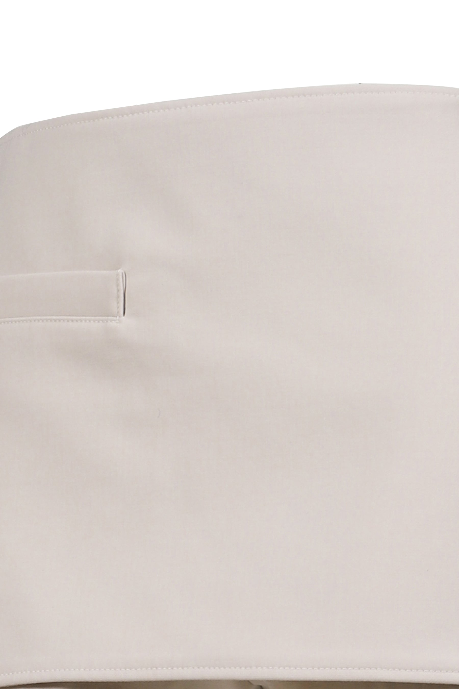 OBLIQUE POLYWOOL MINI SKORTS / CLAY