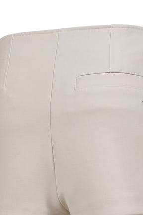 OBLIQUE POLYWOOL MINI SKORTS / CLAY