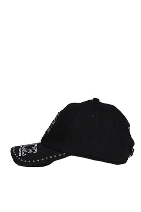 ATELIER CAP (SILVER HARDWARE VERSION) (EXCLUSIVE) / BLK