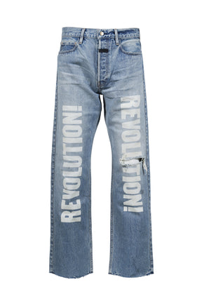 STRAIGHT "REVOLUTION" JEAN / LIGHT INDIGO
