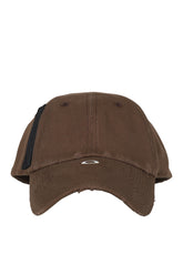 NANO LOGO STUDDED CAP / BRW