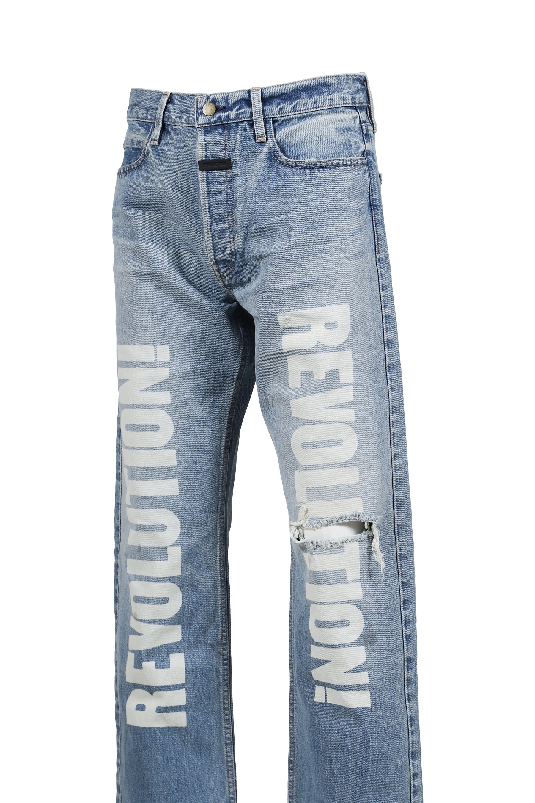 STRAIGHT "REVOLUTION" JEAN / LIGHT INDIGO
