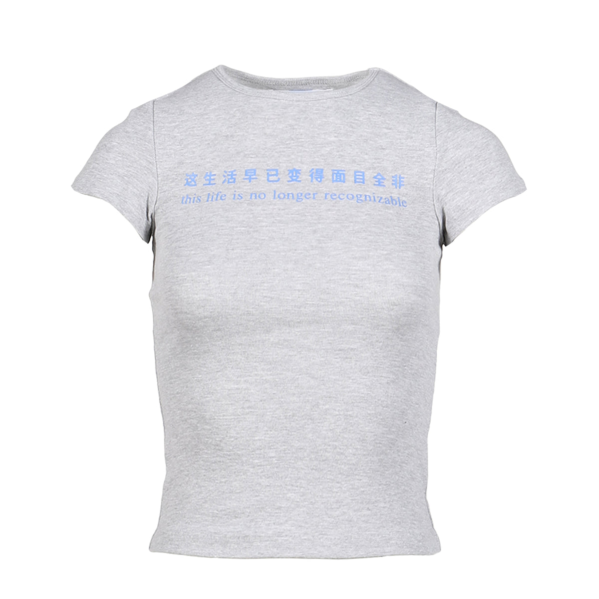 Praying プレイング FW26 THIS LIFE WOMEN'S TEE / GRY - NUBIAN ヌビアン