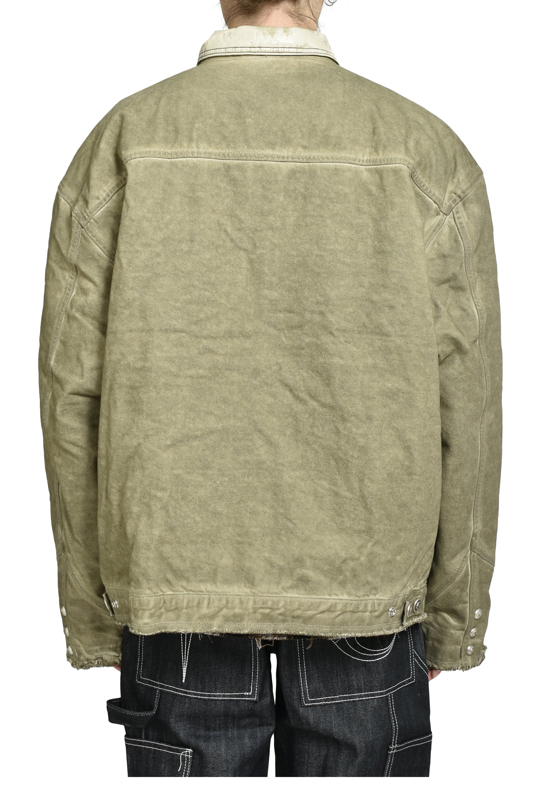 TC WASHED WORK JACKET / BEI