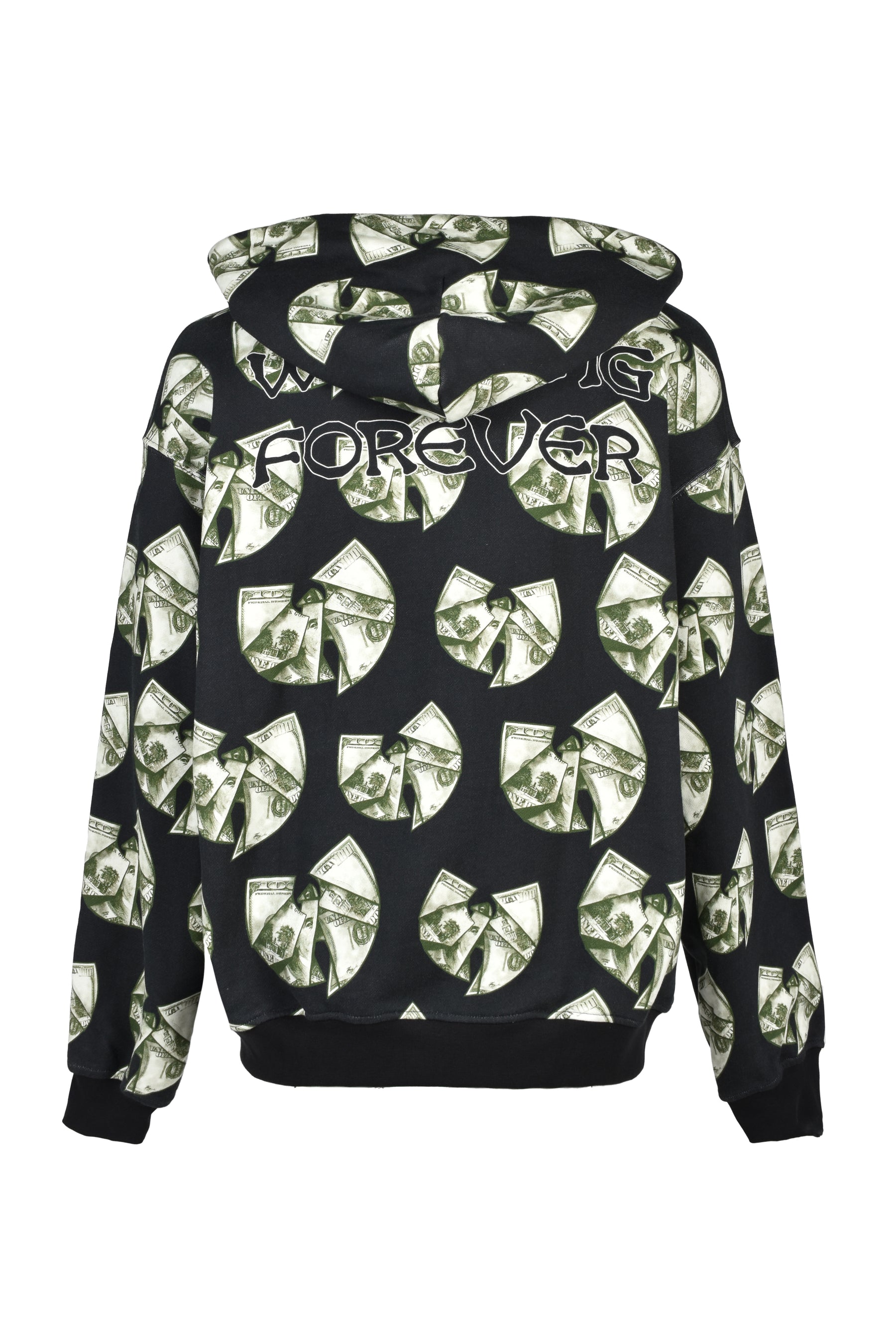 WU-TANG CLAN DOLLAR DOLLAR BILL YA'LL HOODIE / BLK