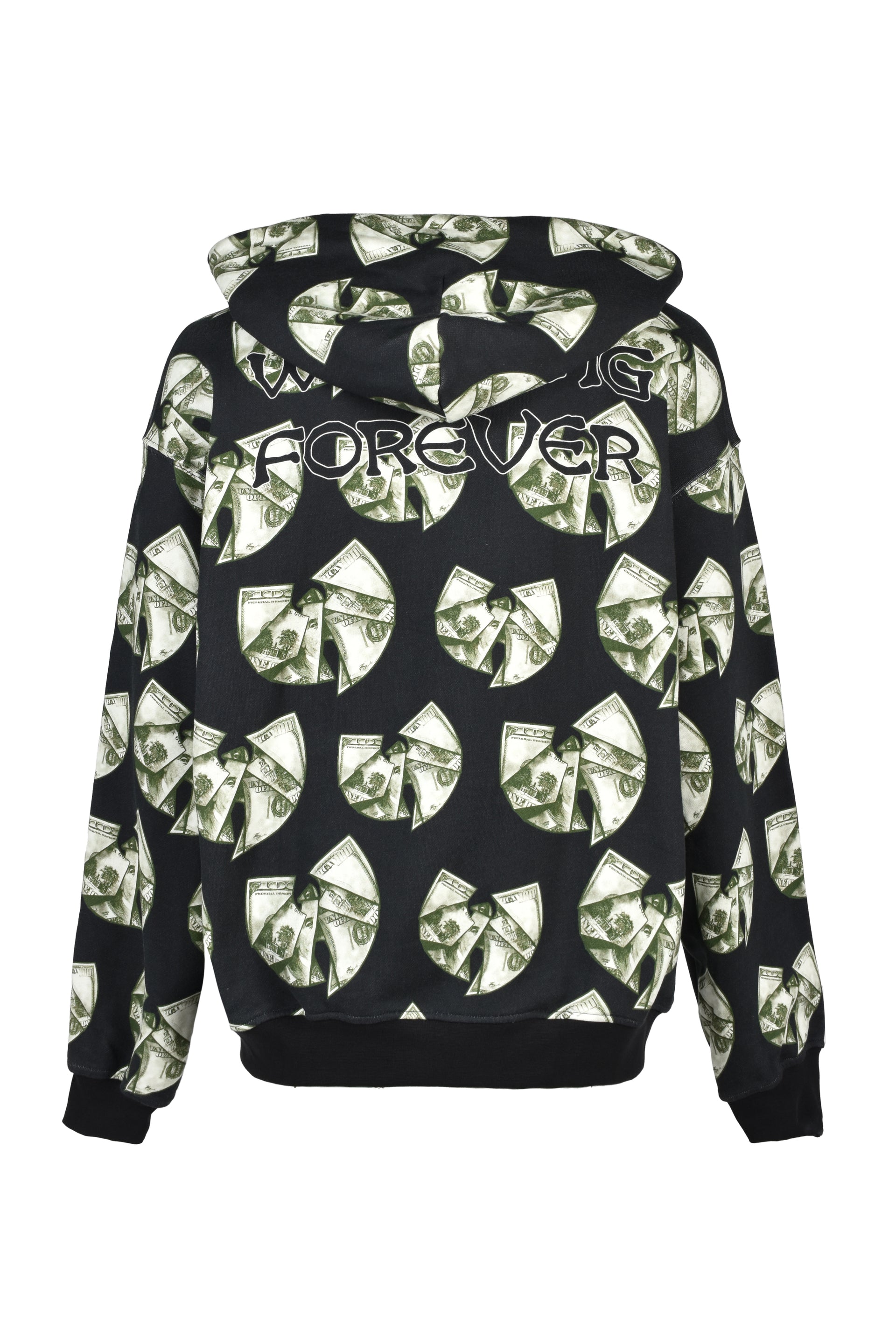 WU-TANG CLAN DOLLAR DOLLAR BILL YA'LL HOODIE / BLK