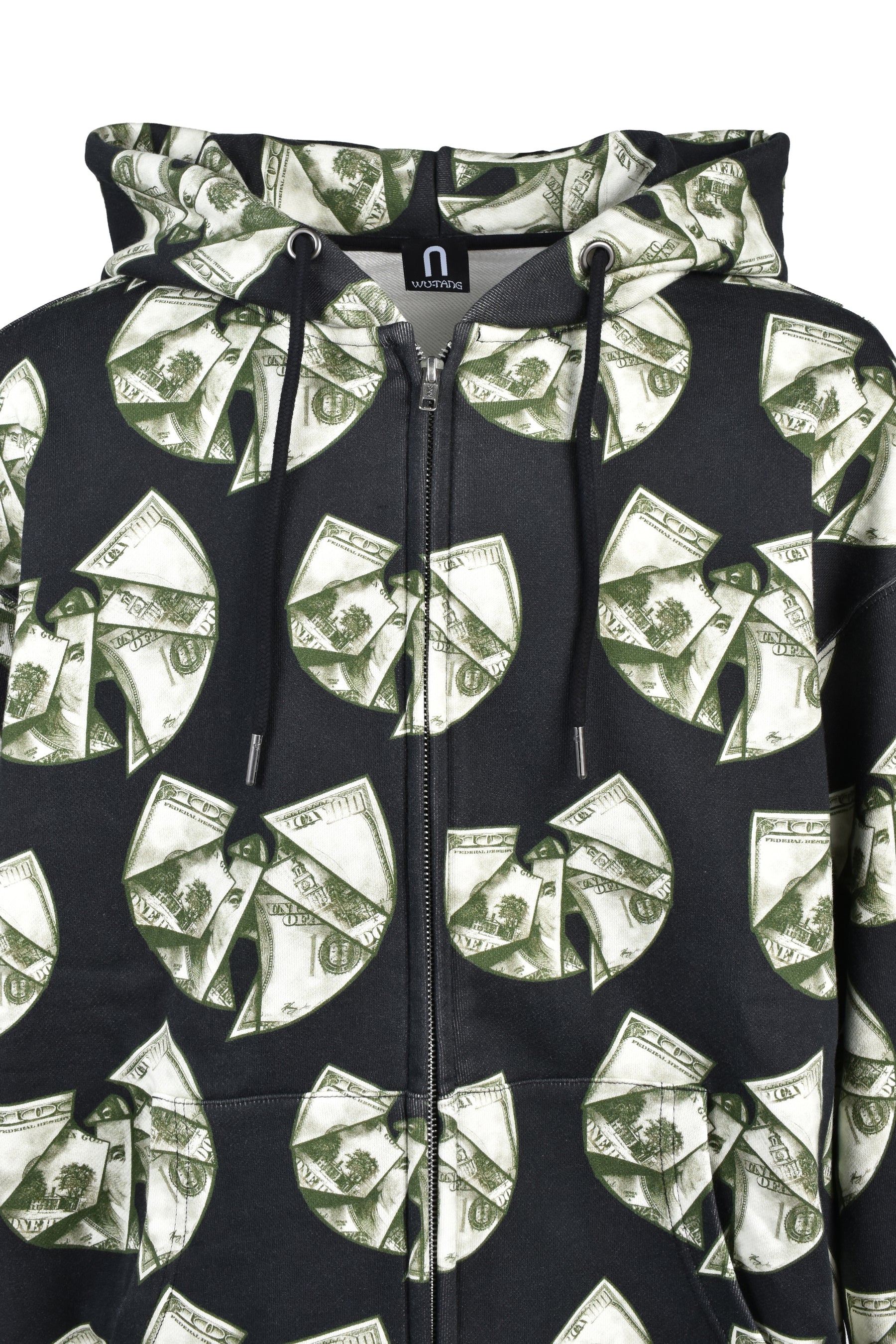 WU-TANG CLAN DOLLAR DOLLAR BILL YA'LL HOODIE / BLK