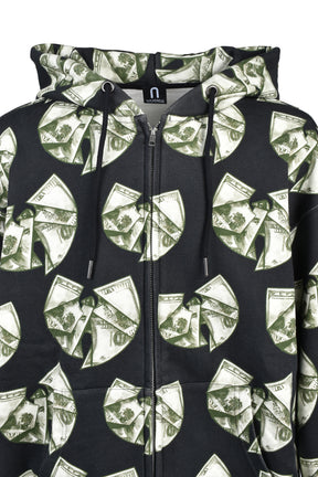 WU-TANG CLAN DOLLAR DOLLAR BILL YA'LL HOODIE / BLK