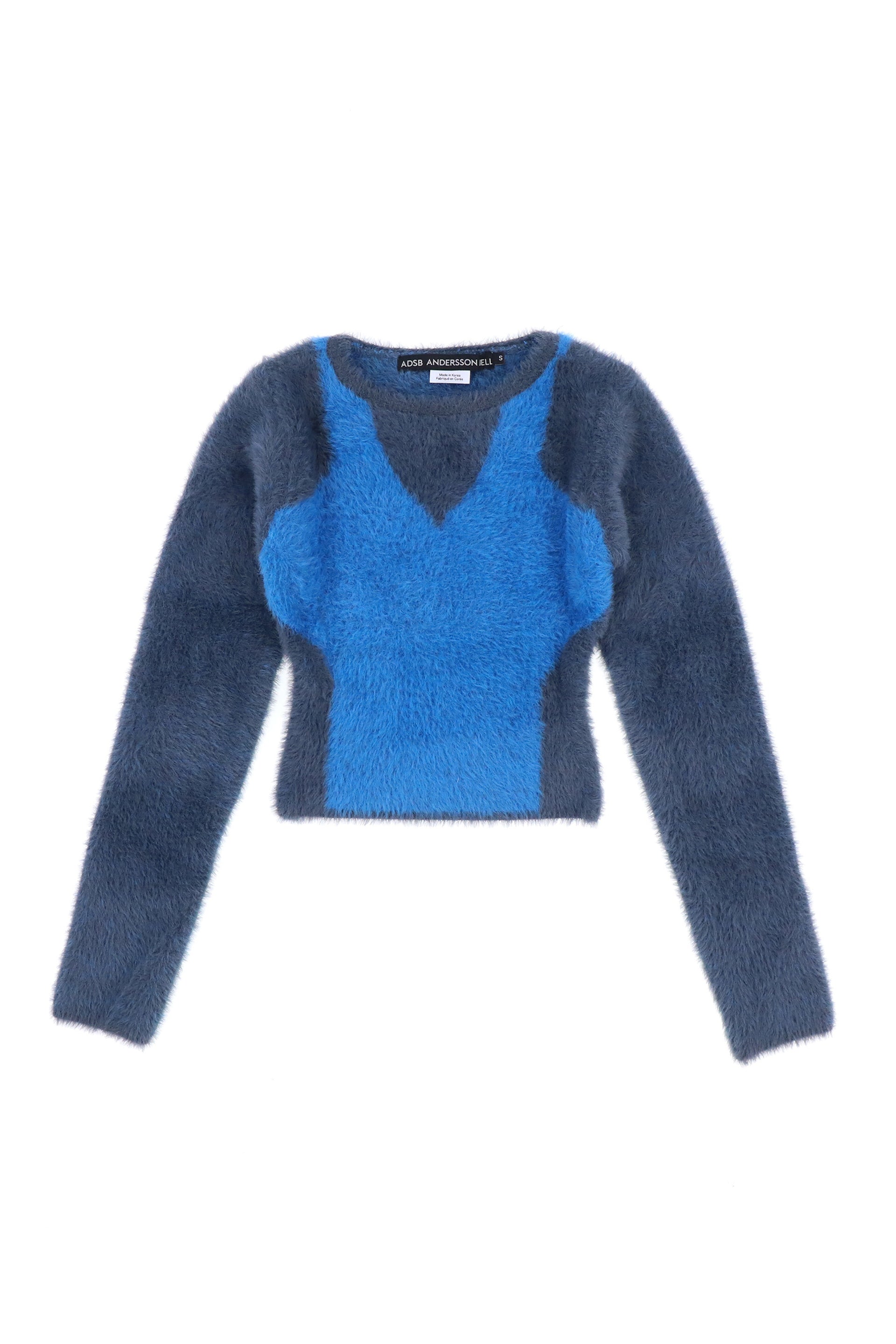 Andersson Bell ERIN COLOR BLOCK TOP / GRY