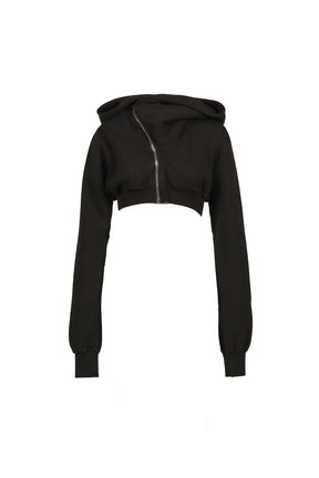 MICRO MOUNTAIN HOODIE / BLACK