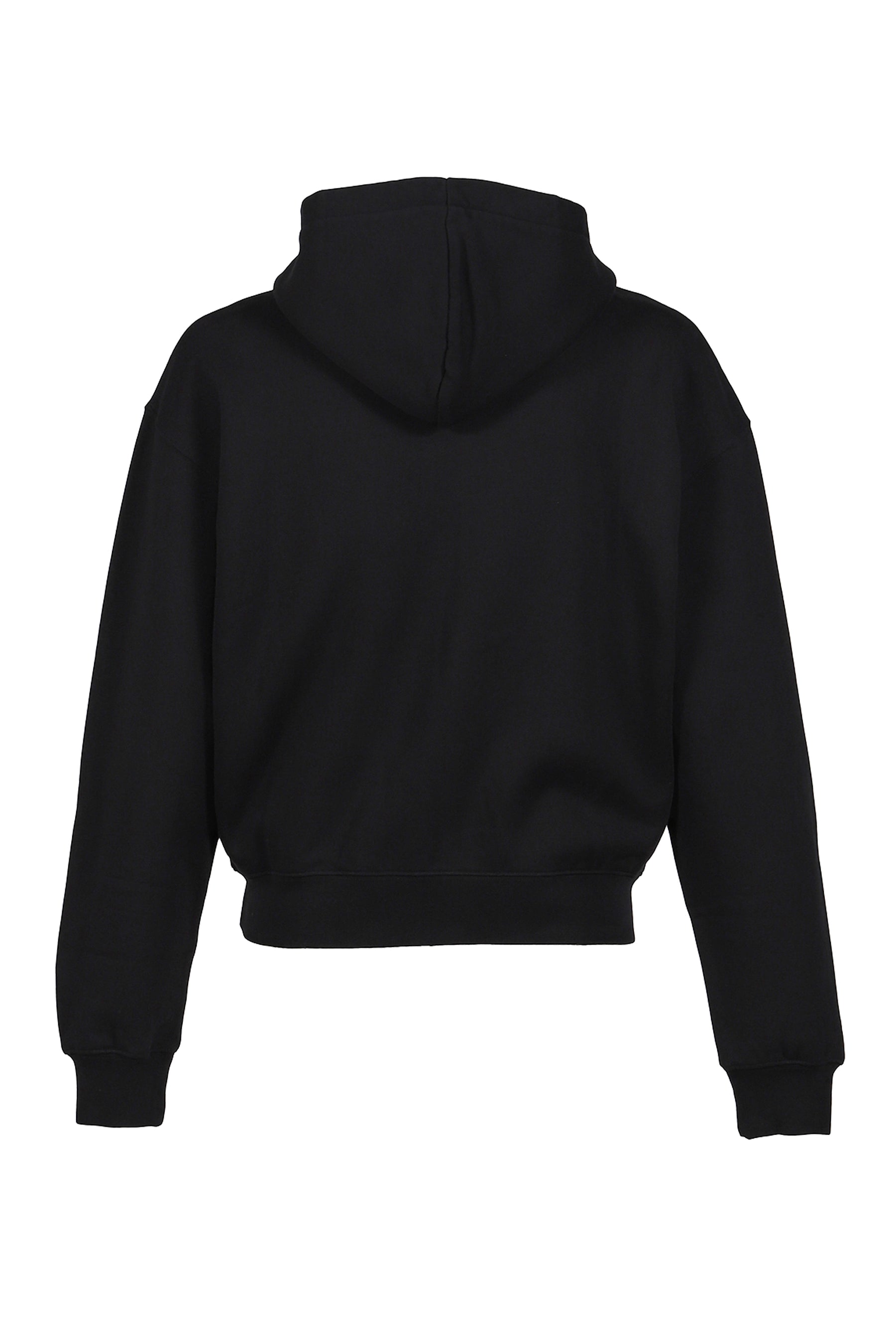 LE HOODIE ZIP GROS GRAIN / BLK