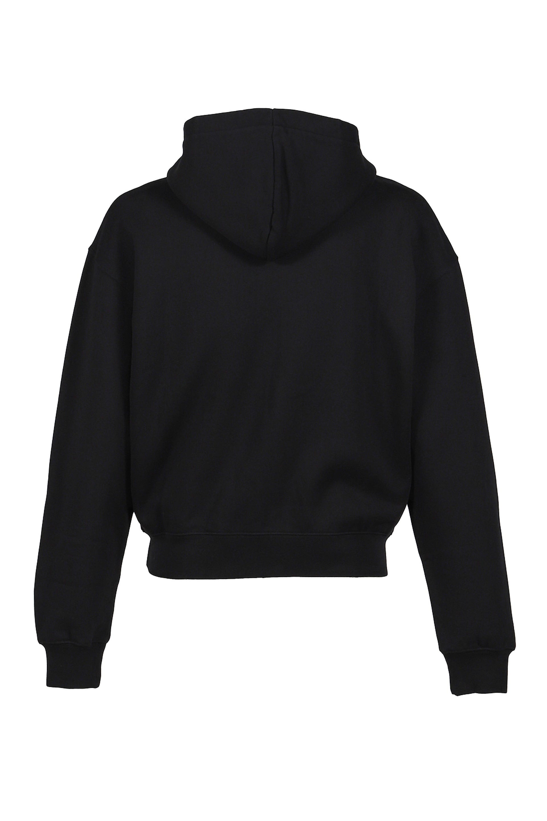 LE HOODIE ZIP GROS GRAIN / BLK