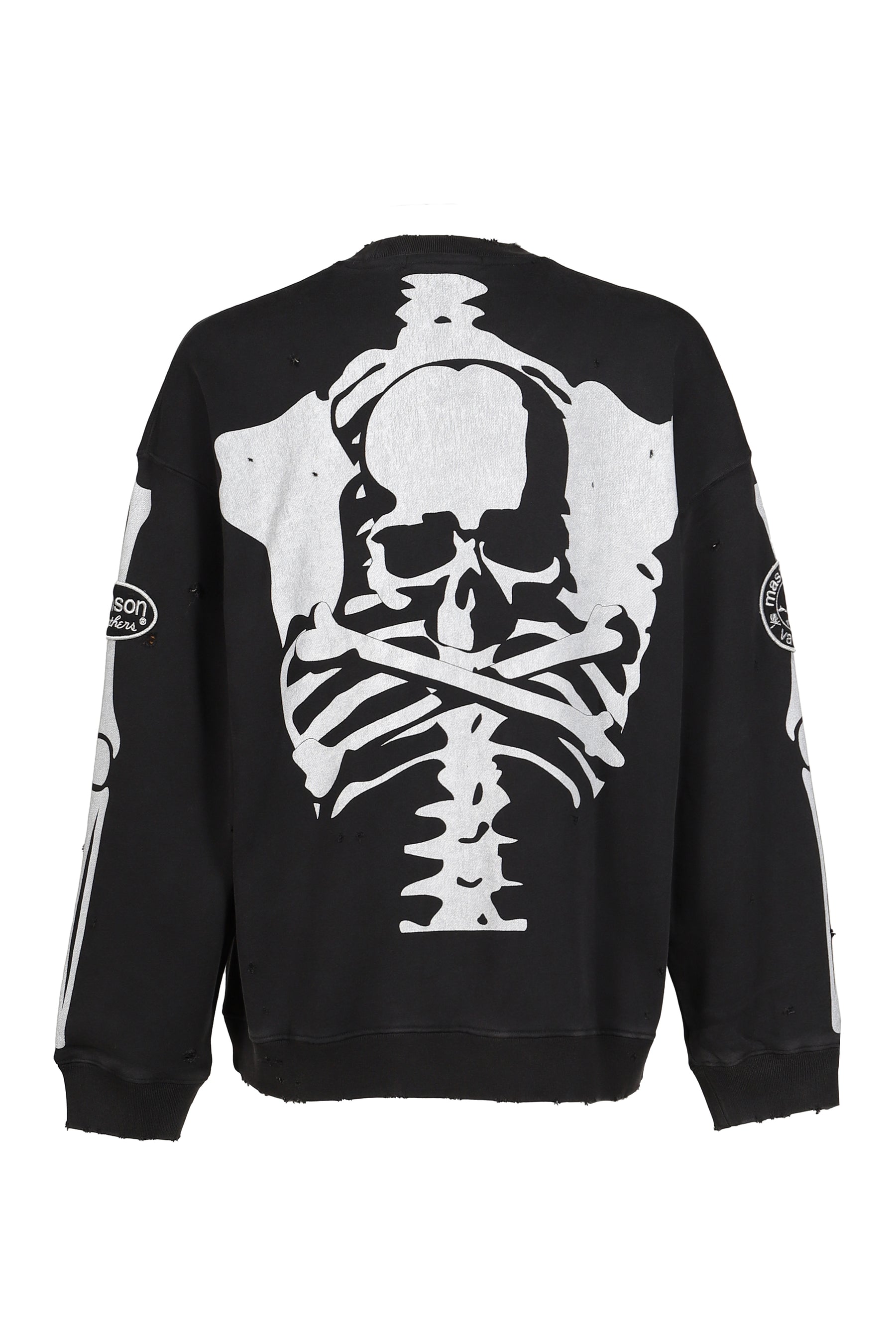 VANSON CREWNECK SWEATSHIRT BOXY FIT (DAMAGED) / BLK