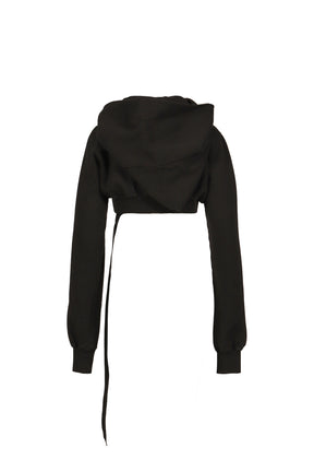 MICRO MOUNTAIN HOODIE / BLACK