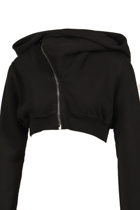 MICRO MOUNTAIN HOODIE / BLACK